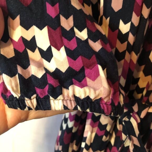 Ann Taylor Factory Graphic Dress With Belt - Picture 7 of 14